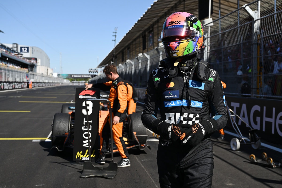 F1 - Norris lamenta "azar" com safety car em Madri e critica: "Não é como deveria ser"