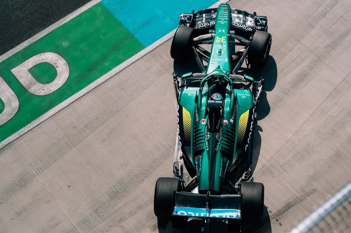 F1: Aston Martin prevê melhora de até 30cv de potência com novo motor Honda